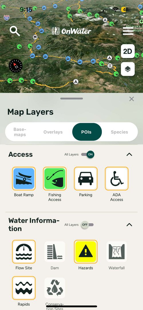 onWater Fish Fishing Access for All