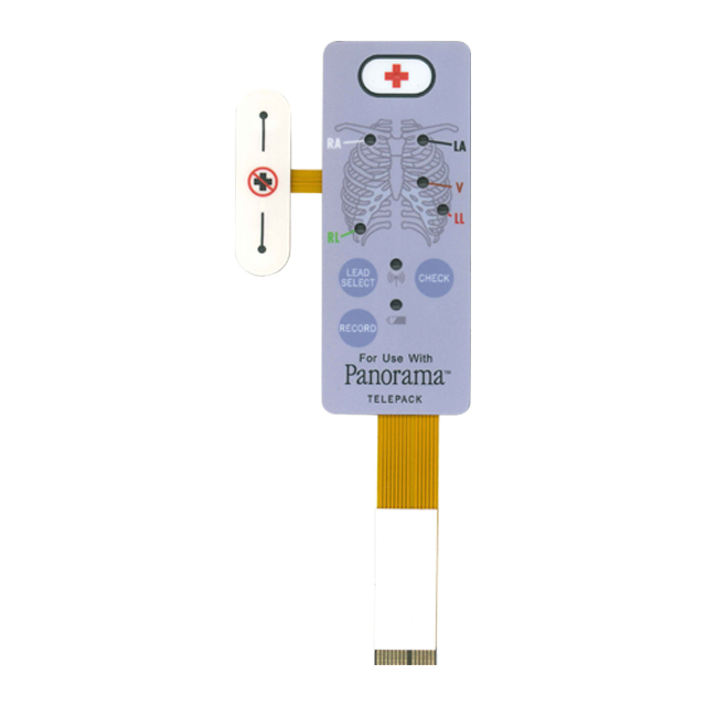 Front Panel Overlay with Keypad