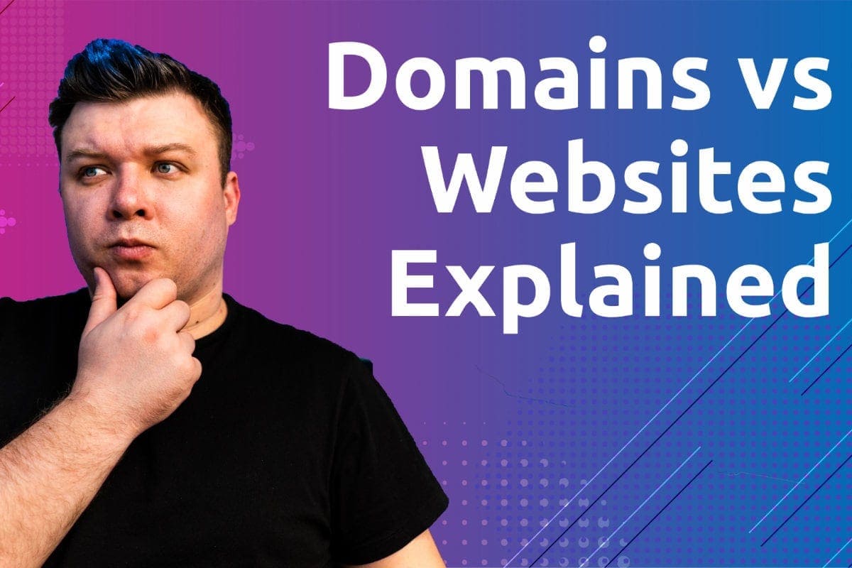 Domain vs website explained|A domain name represents your online address picture|Website anatomy|Benefits of having a website for your business|How to set up a business email adress