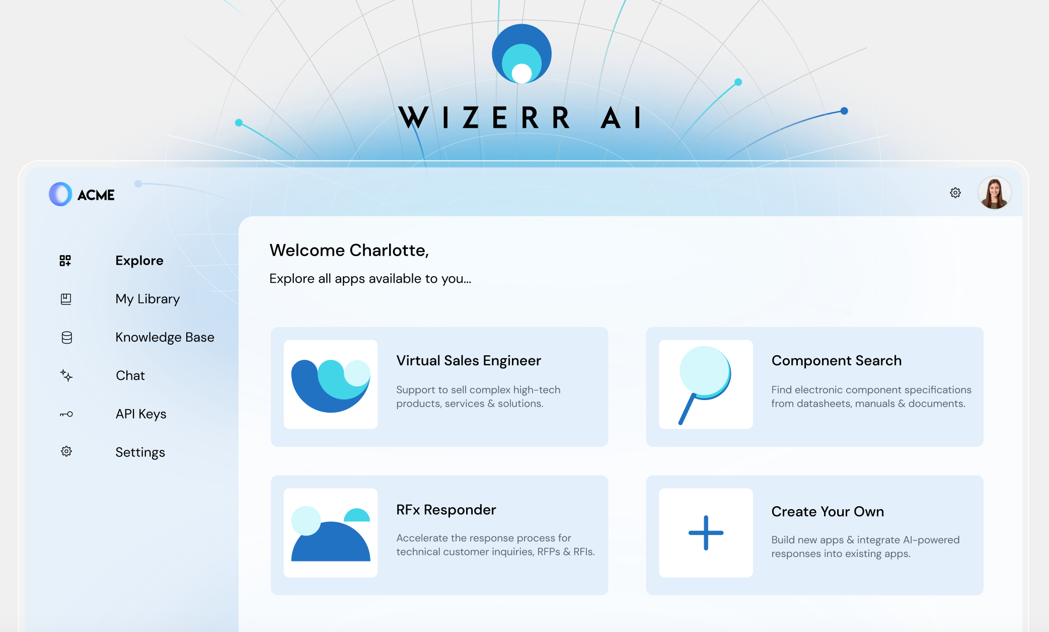 Virtual Sales Engineer Wizerr AI - Home