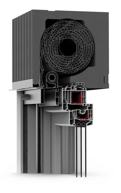 Elite Exte Raffstore ELITE XT von EXTE: Das Premium Rollladenkasten-System für alle Bauformen