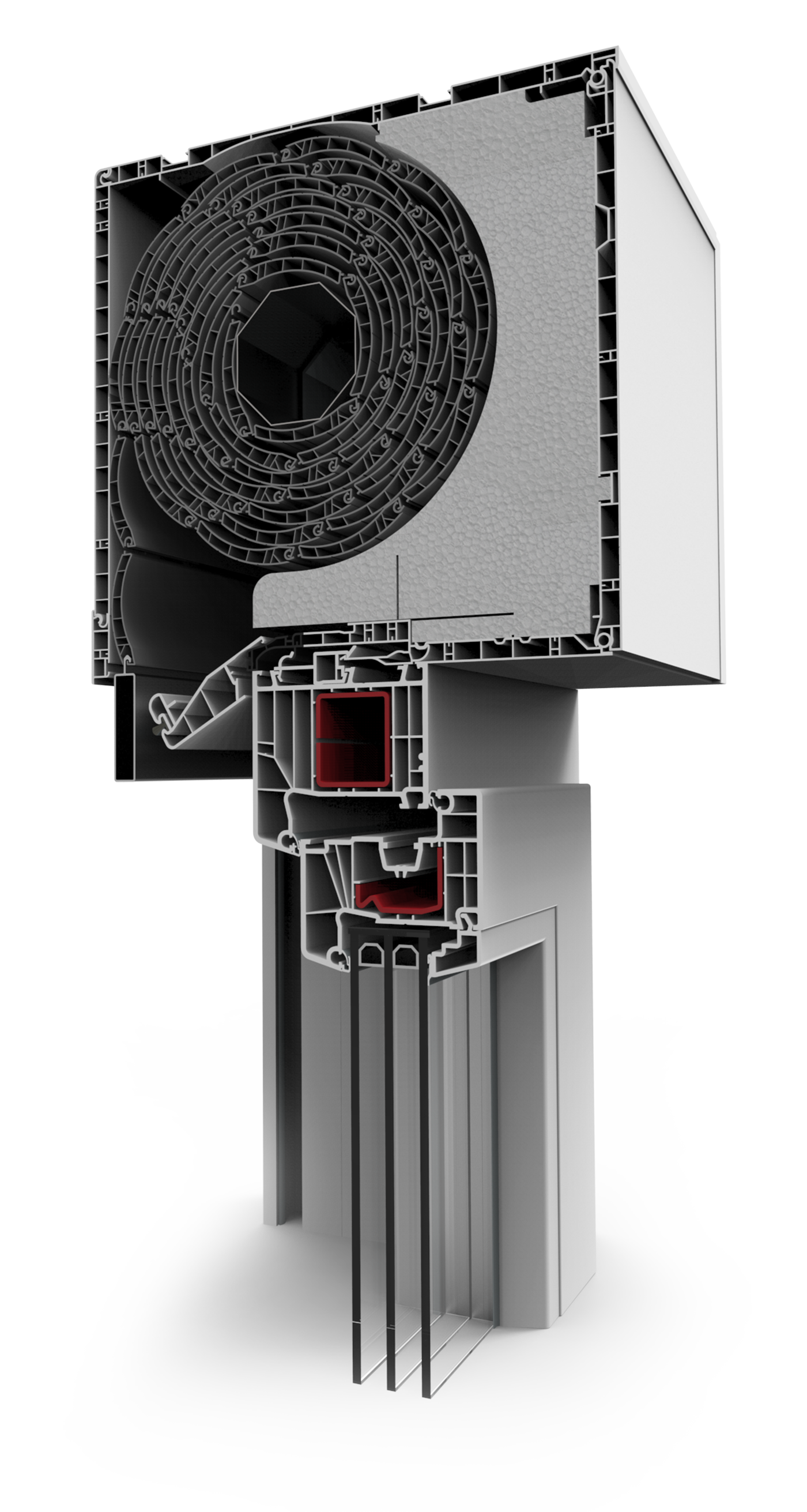 Elite Exte Raffstore ELITE XT von EXTE: Das Premium Rollladenkasten-System für alle Bauformen