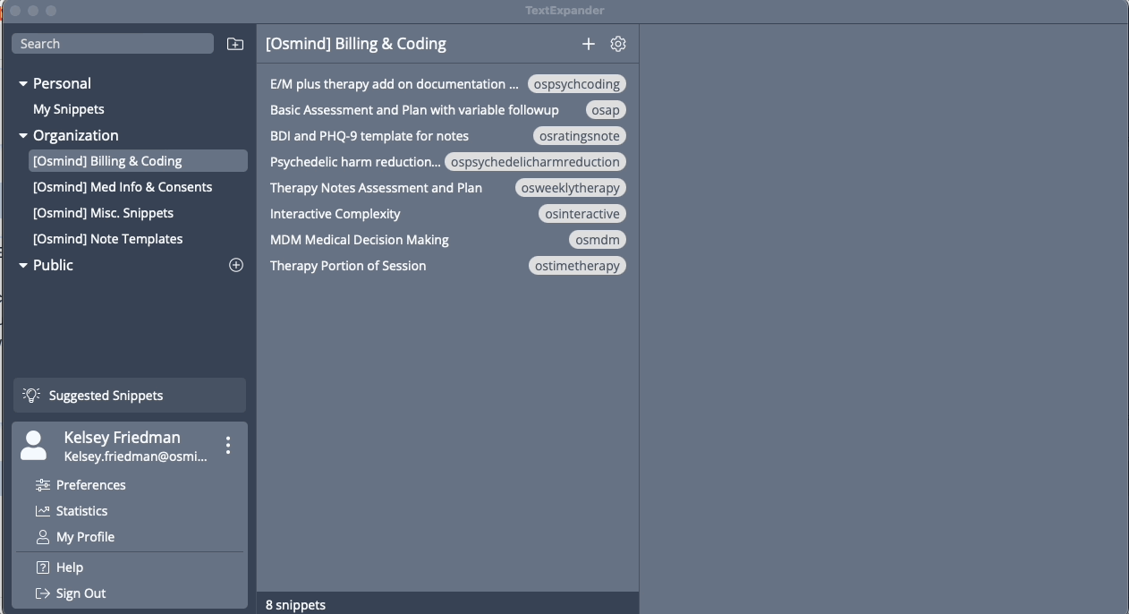How to Decrease Documentation Time with Osmind Templates and Snippets