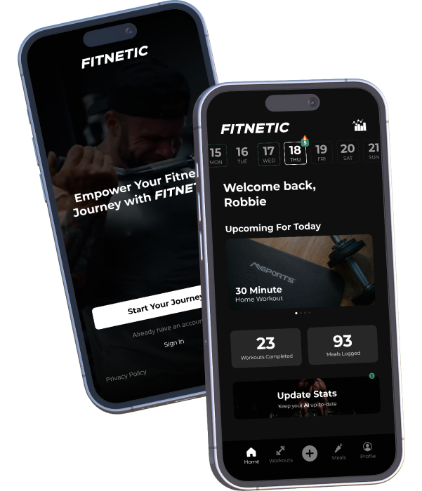 Fitnetic: Fitness App with AI-Powered Personal Strength Training