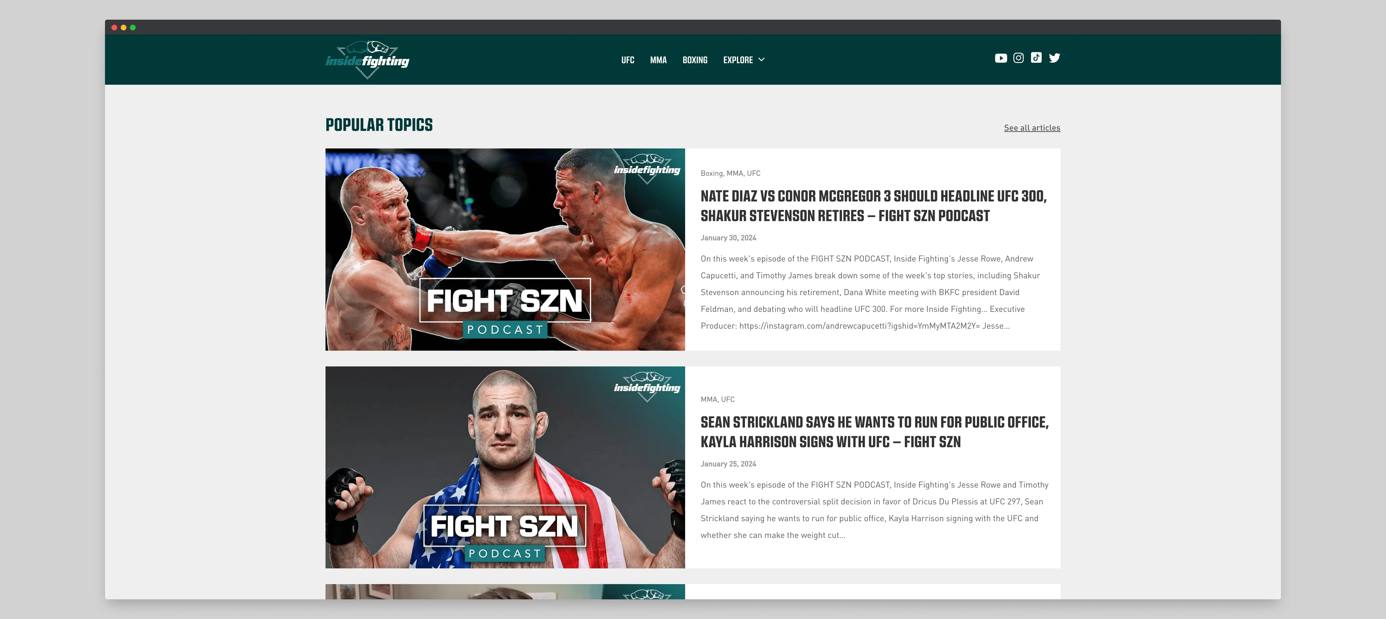 Unleashing the Power of Combat Sports Online