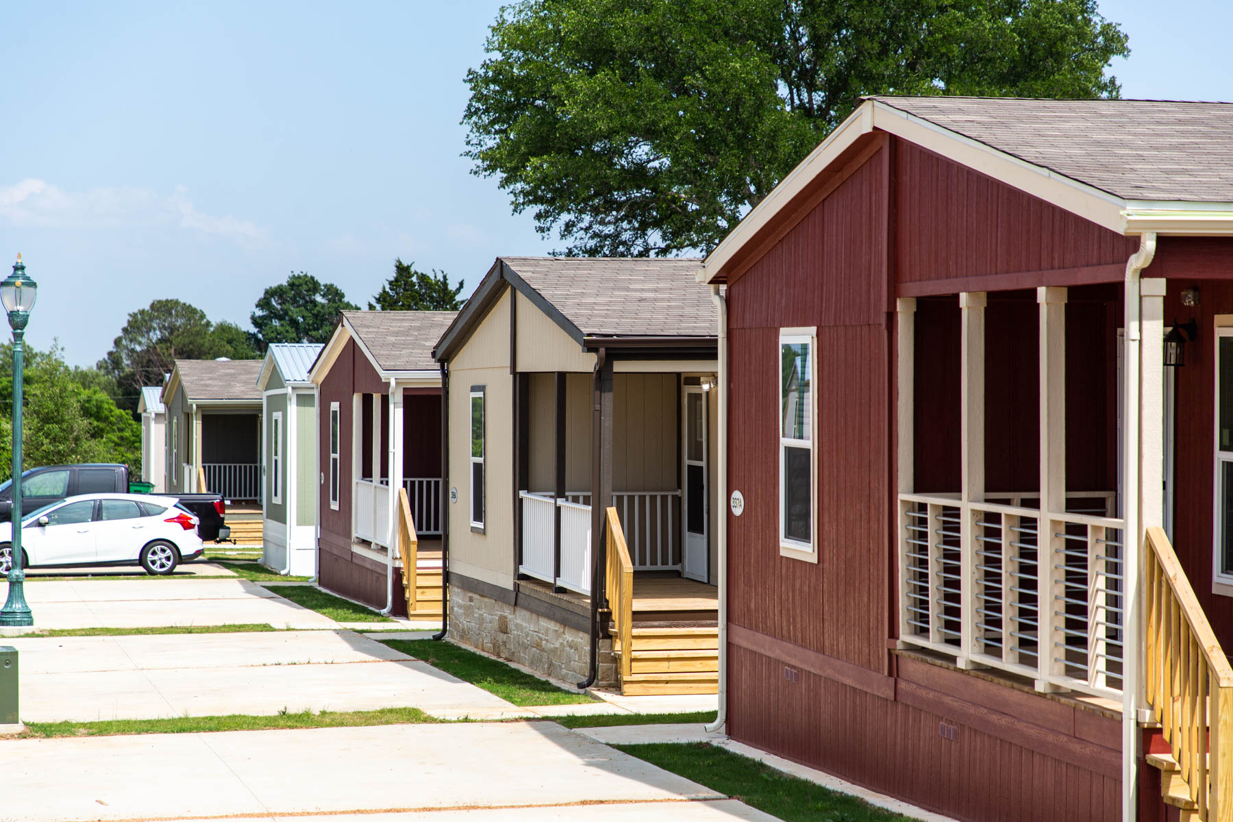 Financing options available for all homes in our luxury, manufactured home community.