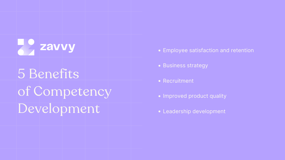 5 avantages du développement des compétences