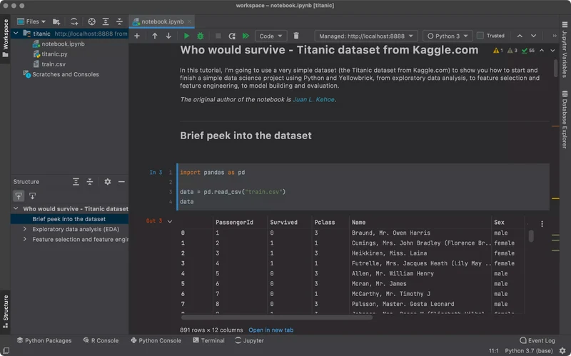 Elevate Your Data Science Projects with JetBrains DataSpell