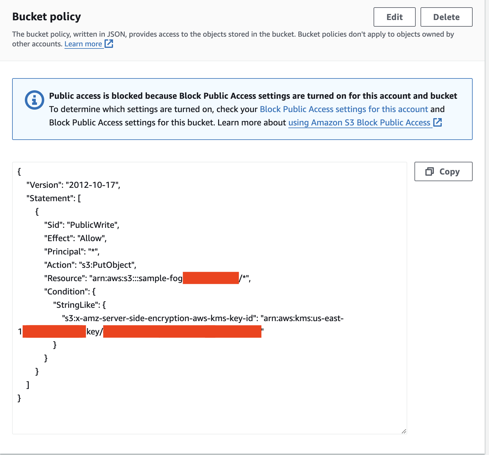 Amazon S3 Block Public Access Bypass