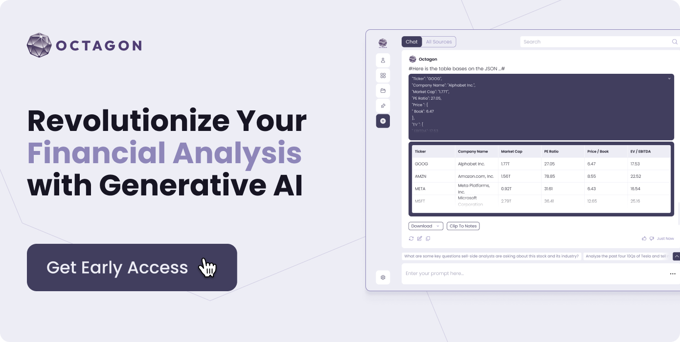 Octagon AI Empowering Investment Strategies with Autonomous AI Analytics