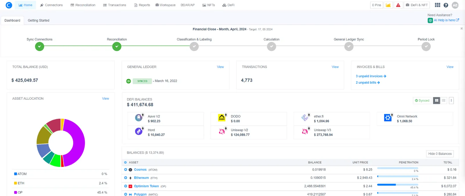 Faster Crypto Month-End Close with Cryptoworth