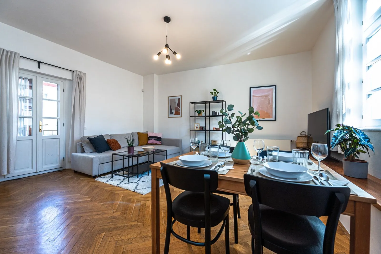 Duplex apartment with balcony – Karlova 153