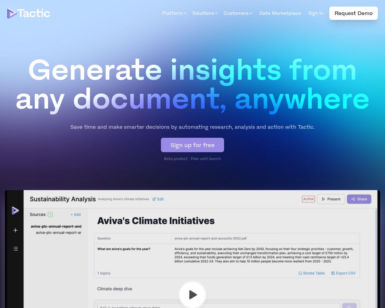 Generate