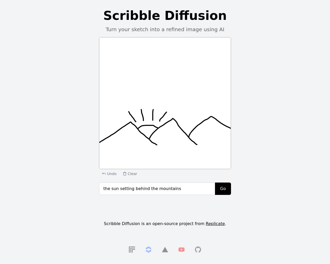 Scribble Diffusion