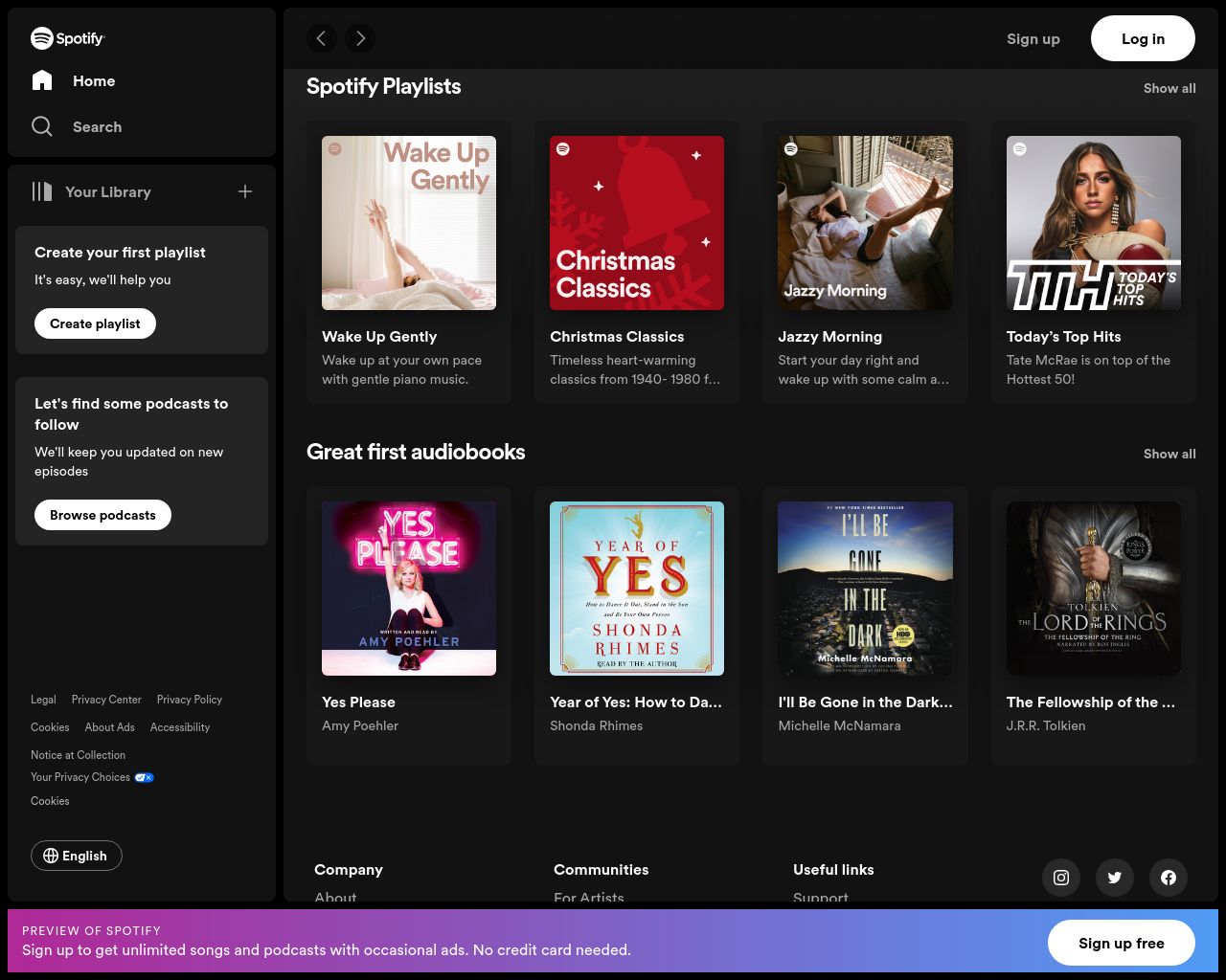 Spotify - Web Player: Music for everyone