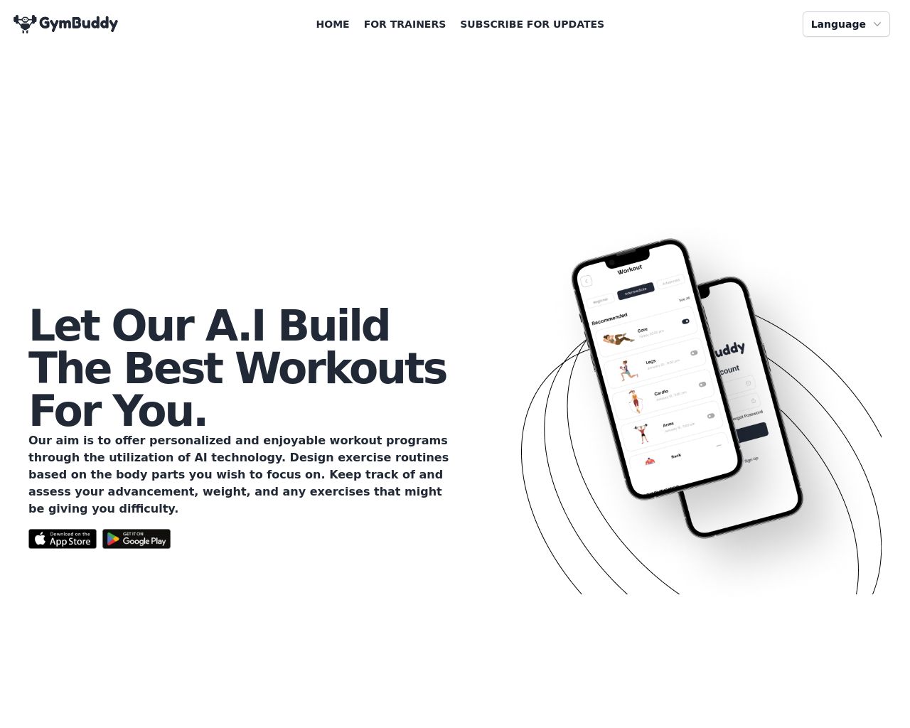 GymBuddy | Your AI workout planner