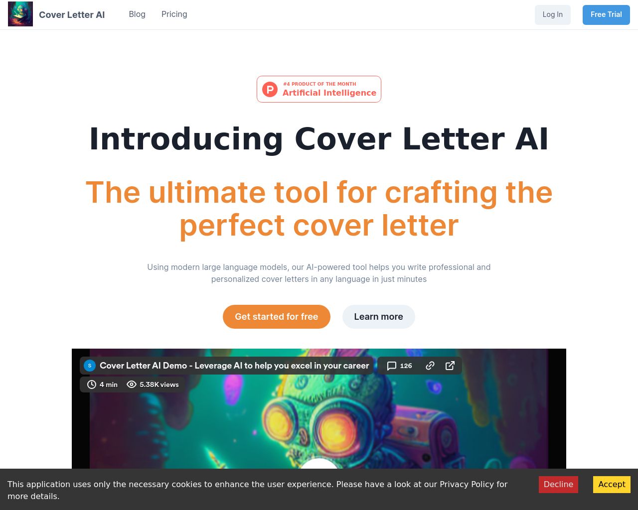 Cover Letter AI