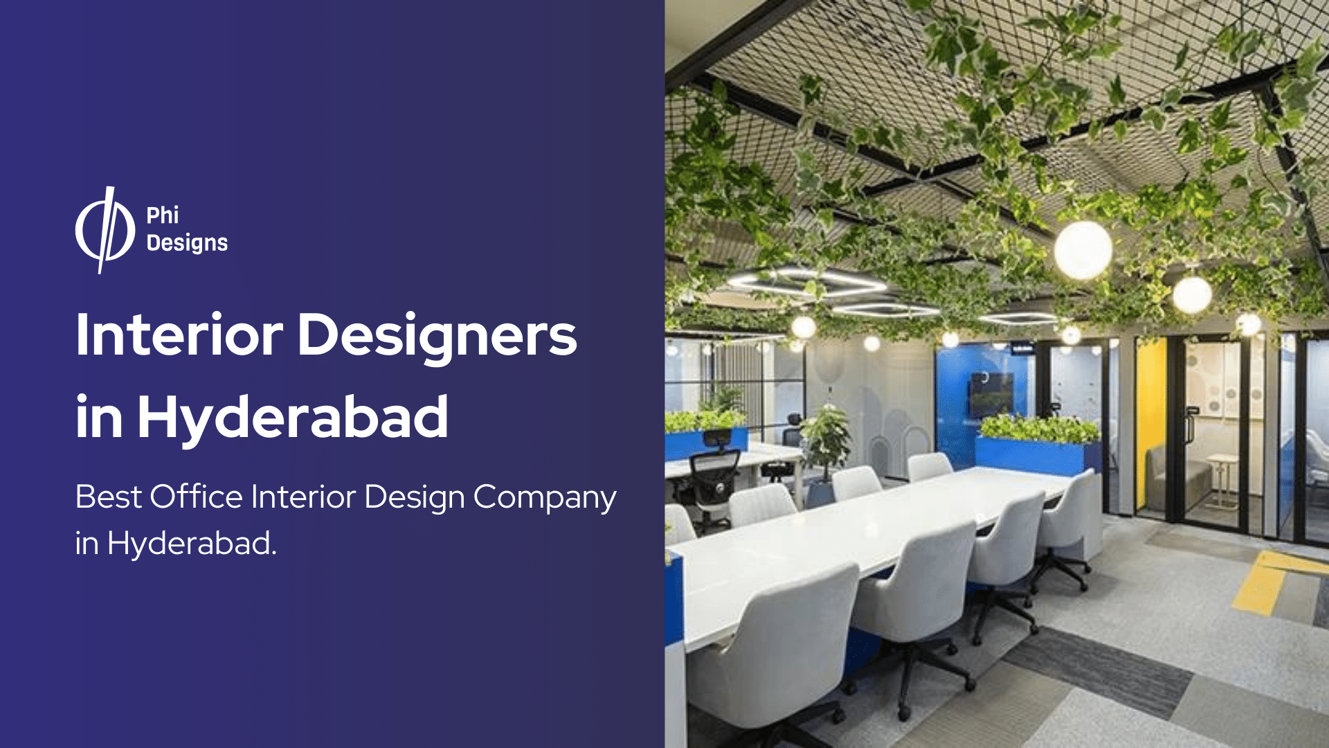 Premium Office Interior Designers in Hyderabad | PhiDesigns