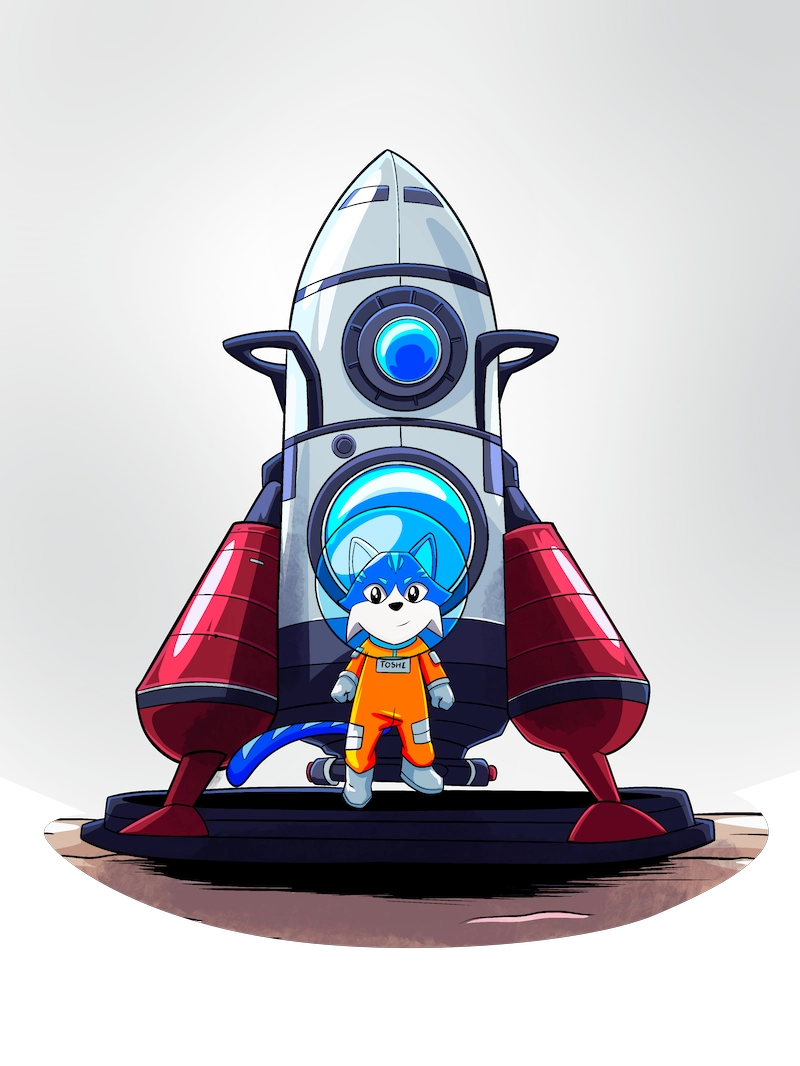 Toshi Launchpad illustration