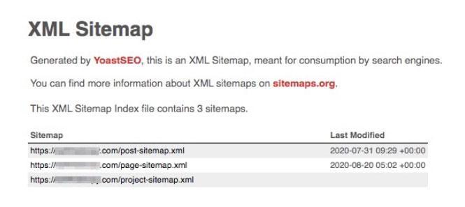 XML Sitemap