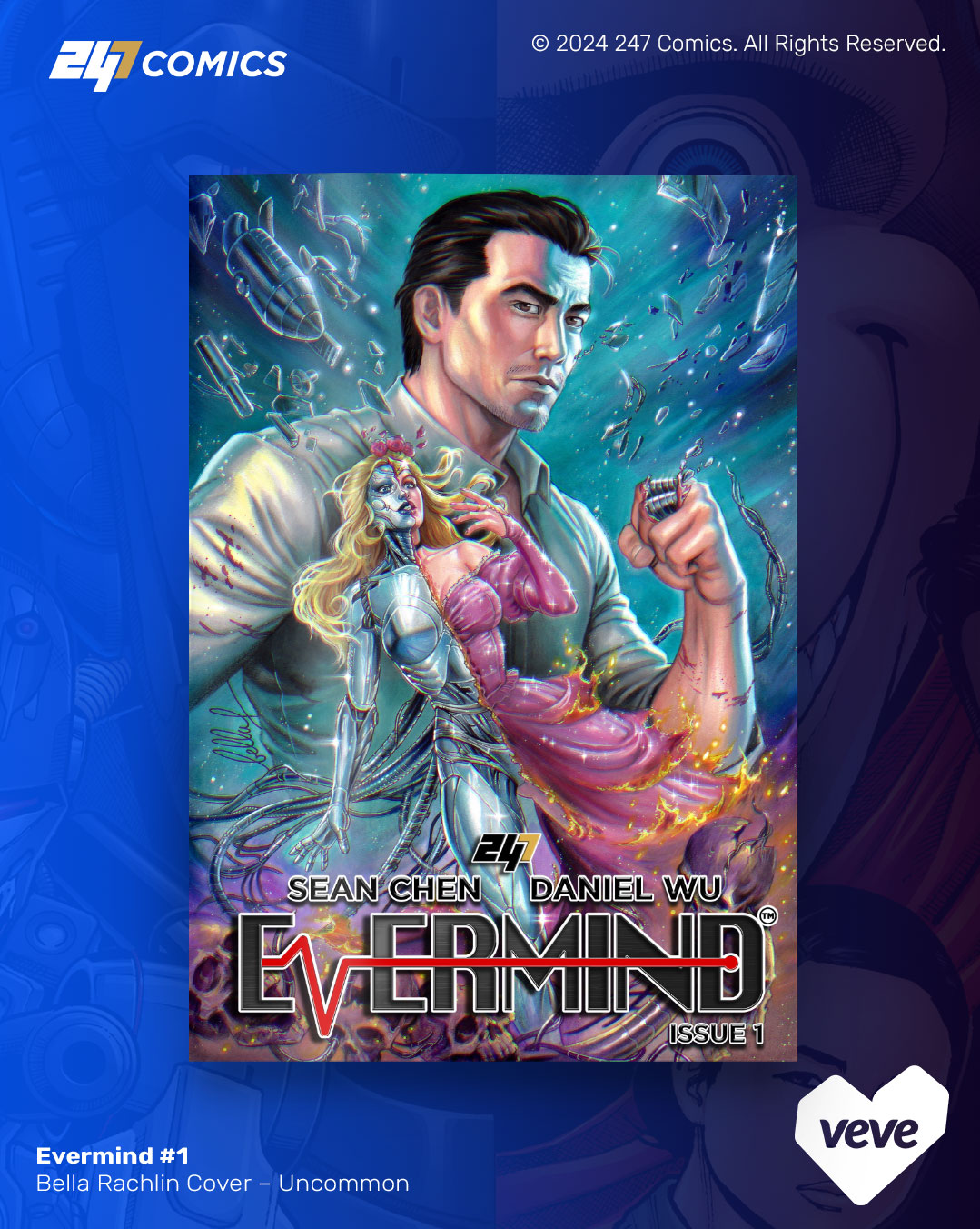 247 Comics x VeVe — Evermind #1 3