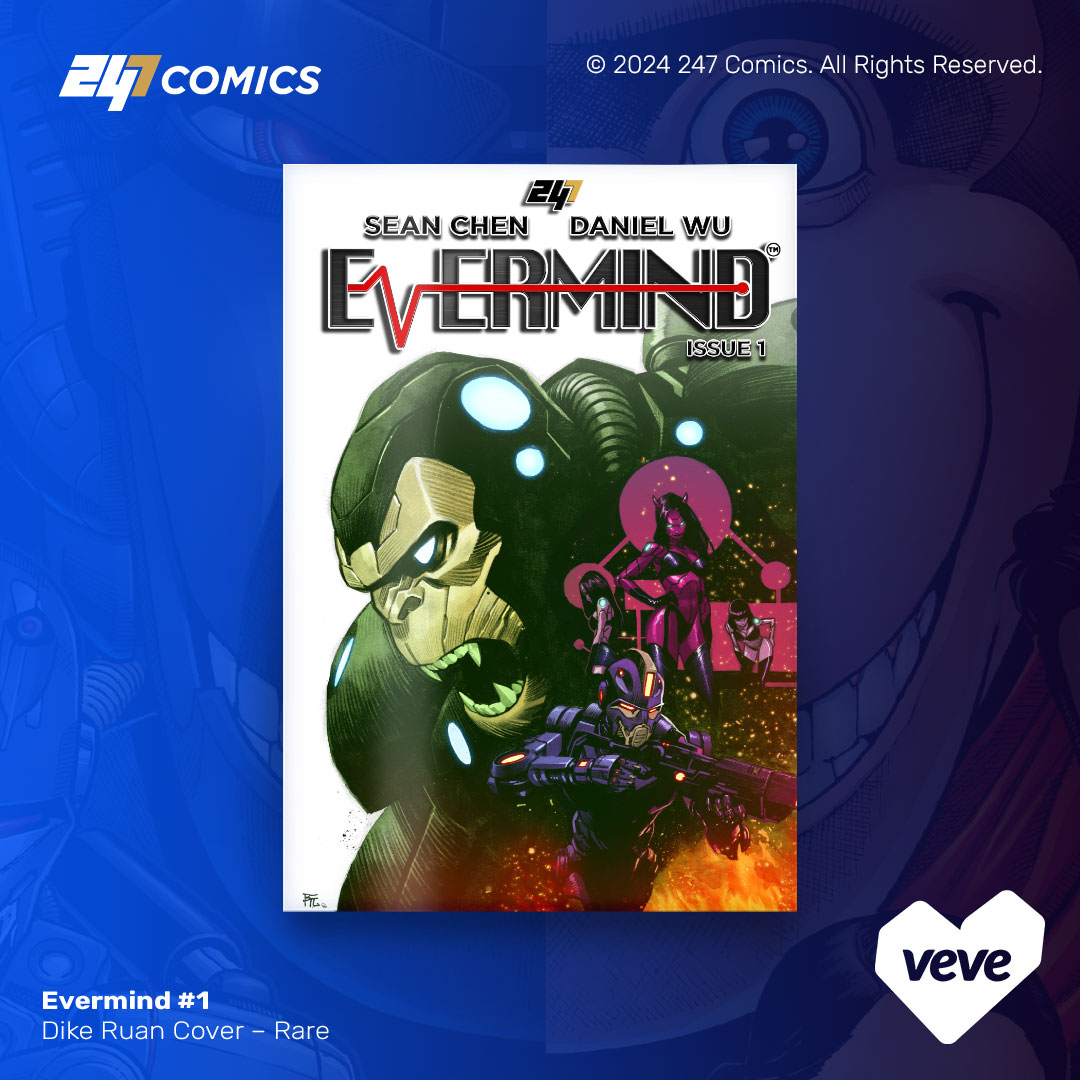 247 Comics x VeVe — Evermind #1 4