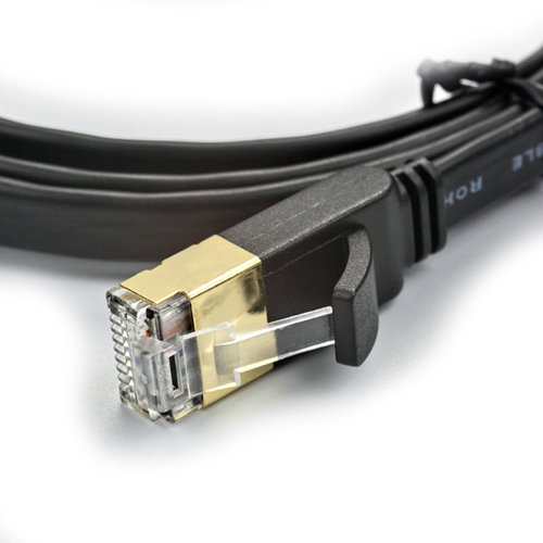KASIMO Cavo Ethernet Cat 8 Piatto, Cavo Lan Di Rete Alta Velocità 40 - Foto 10