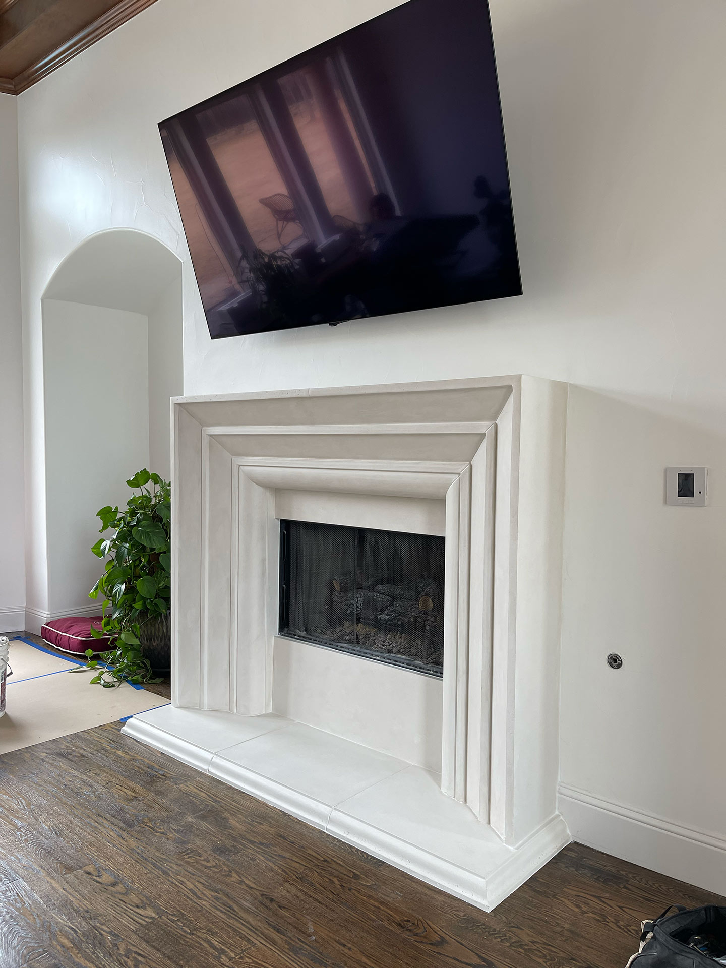 A Company That Makes Fireplace Mantles Uses Computer