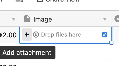 Adding images to an Airtable database