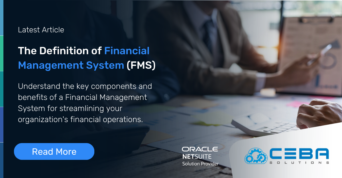 The Definition of Financial Management System (FMS) 