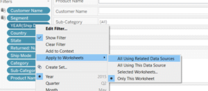 Opcja Apply to Worksheets
