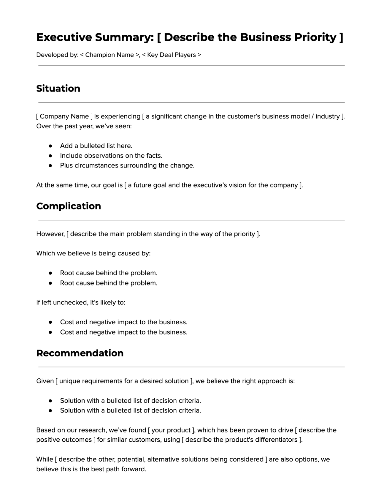 The 3-Part Business Case Framework That’ll Make an Executive Think They ...