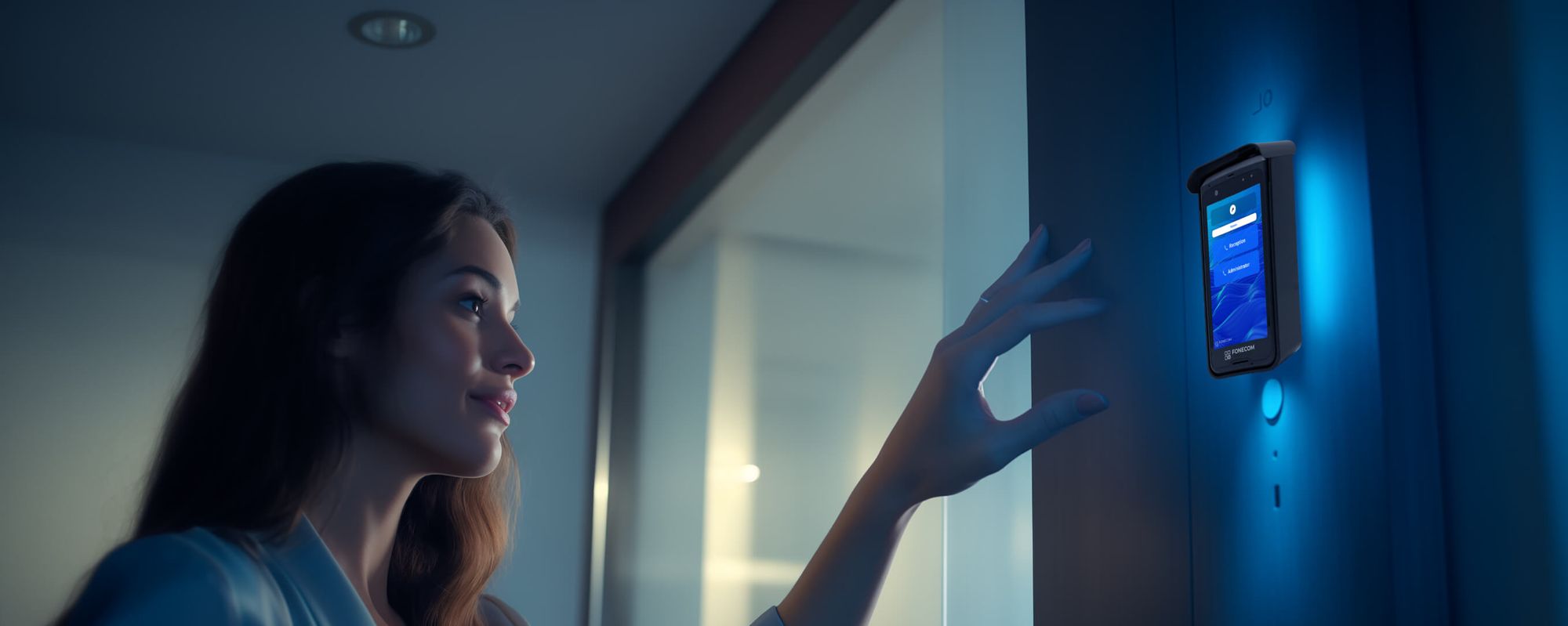 FONECOM Doorbell – The future of entryway connectivity