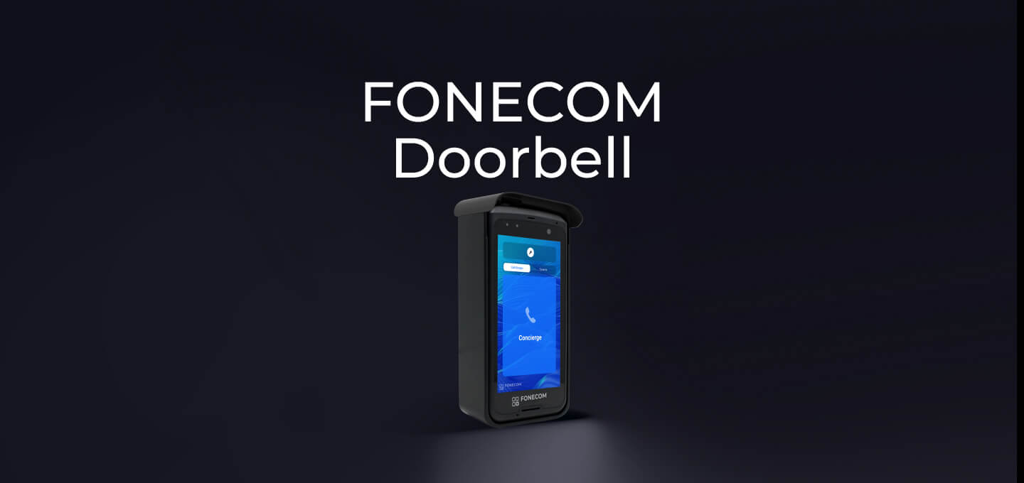 FONECOM Doorbell – The future of entryway connectivity