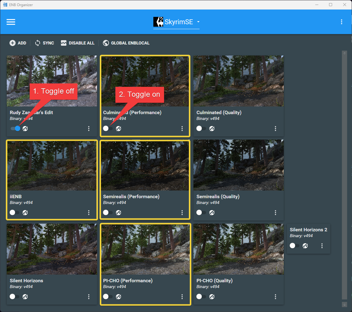Living Skyrim Performance Profile