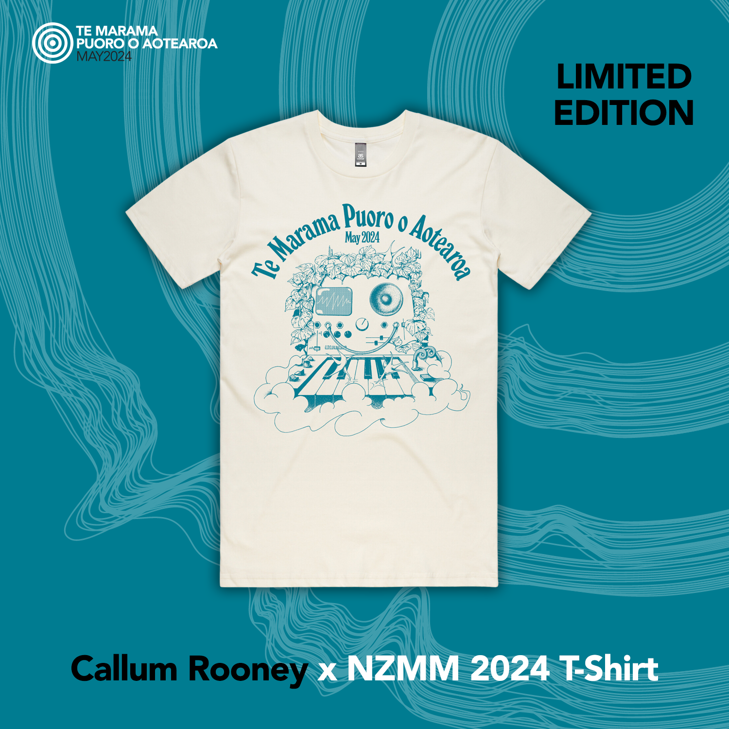 Official 2024 New Zealand Music Month T-Shirts – Available NOW! | Blog 