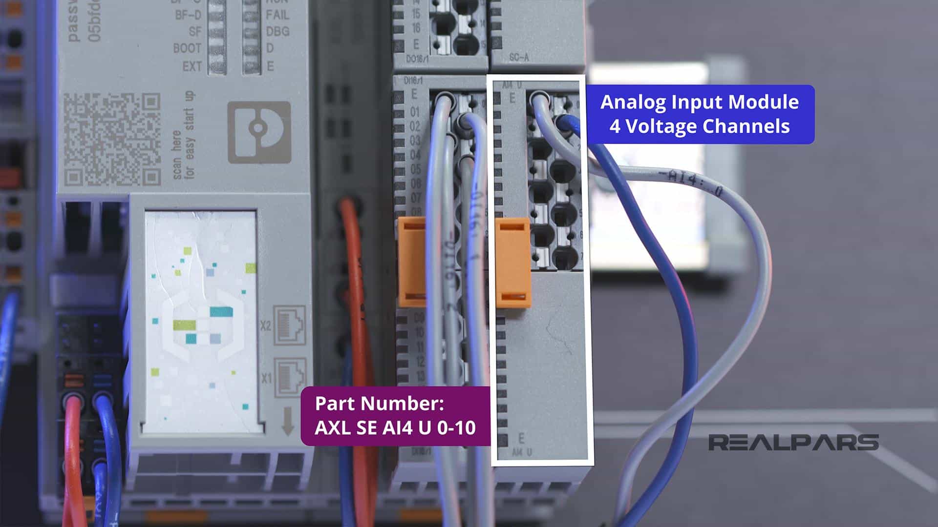 AXL SE AI4 U 0-10Analog Input module