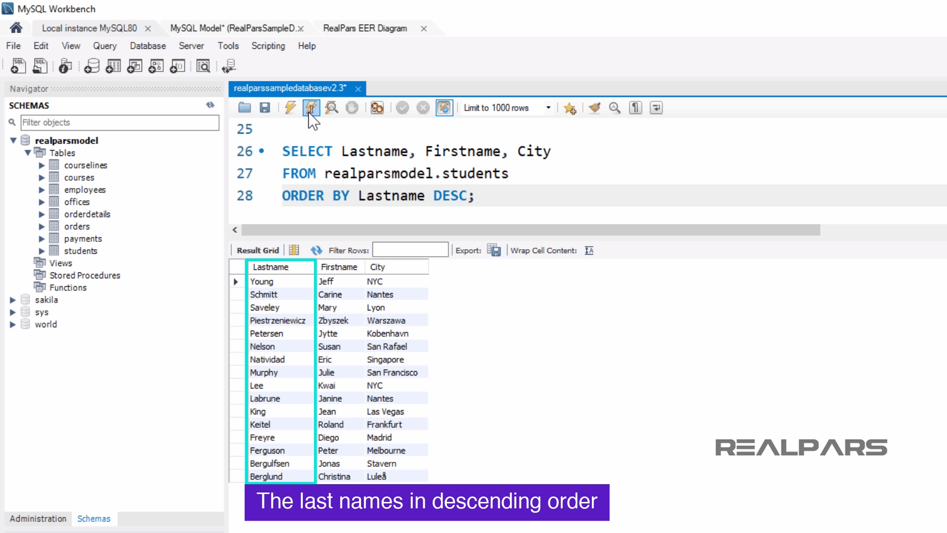 What are the SQL Order by Clause and Expression Statement Language ...