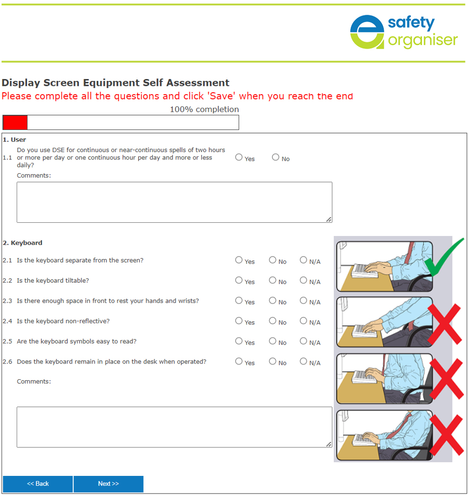 NEW Display Screen Equipment (DSE) SelfAssessment Blog EOA Systems