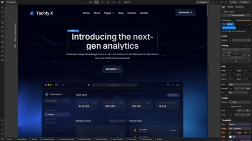 Static Content - Techfy X Webflow Template