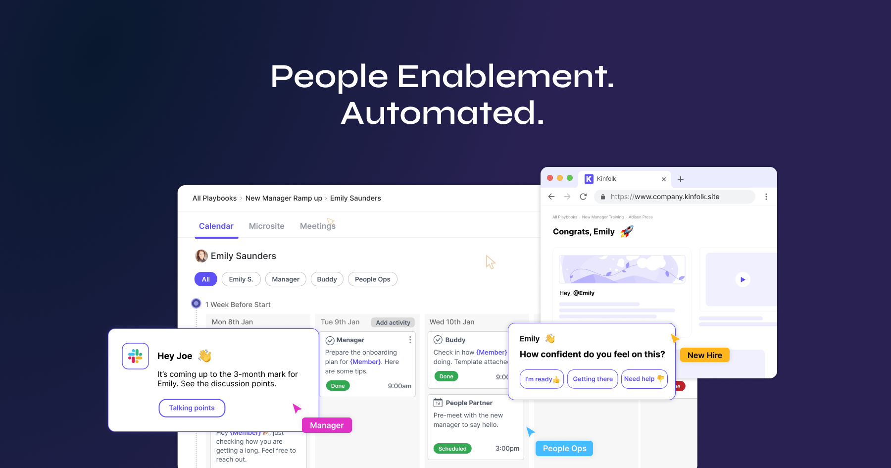 Kinfolk: People Enablement. Automated.