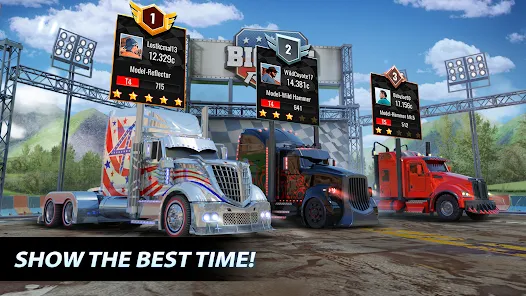 Big Rig Racing: Conquer Competitions & Customize Your Truck!