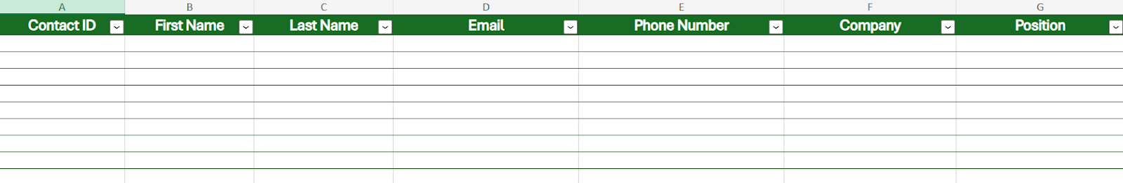 Free Contact Management Excel Template (2024 Update) Free Contact Management Excel Template (2024 Update)