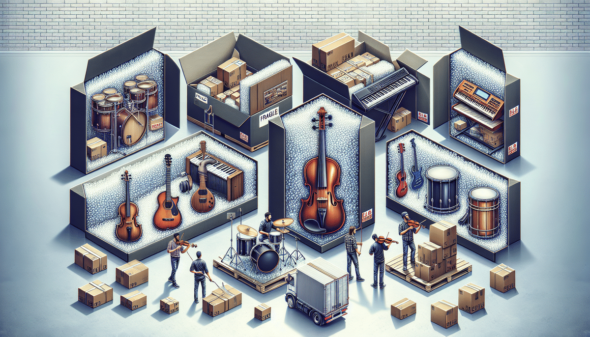 UPS Gives Guidelines for Shipping Musical Instruments ShipScience Blog