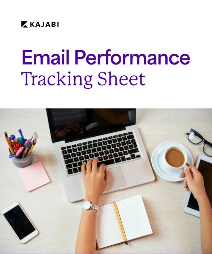 Email Performance Tracking Sheet