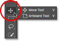 Photshop's Move Tool