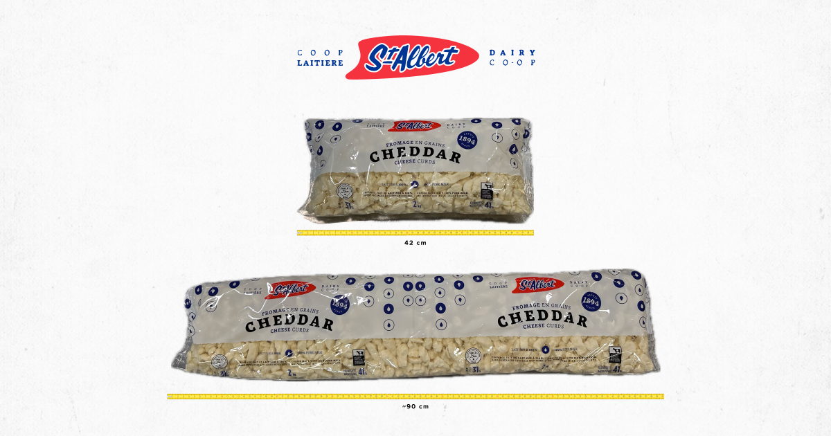 MEGABAG Double the Fresh Cheese Curds St. Albert Mega Bag