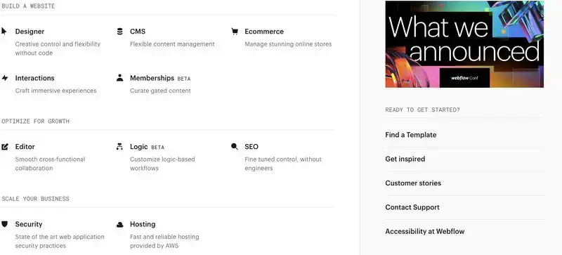 Best Webflow alternatives | Reel Unlimited