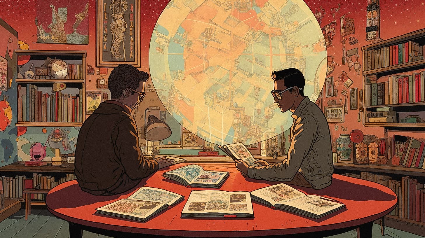 Ed Piskor Midjourney style | Andrei Kovalev's Midlibrary