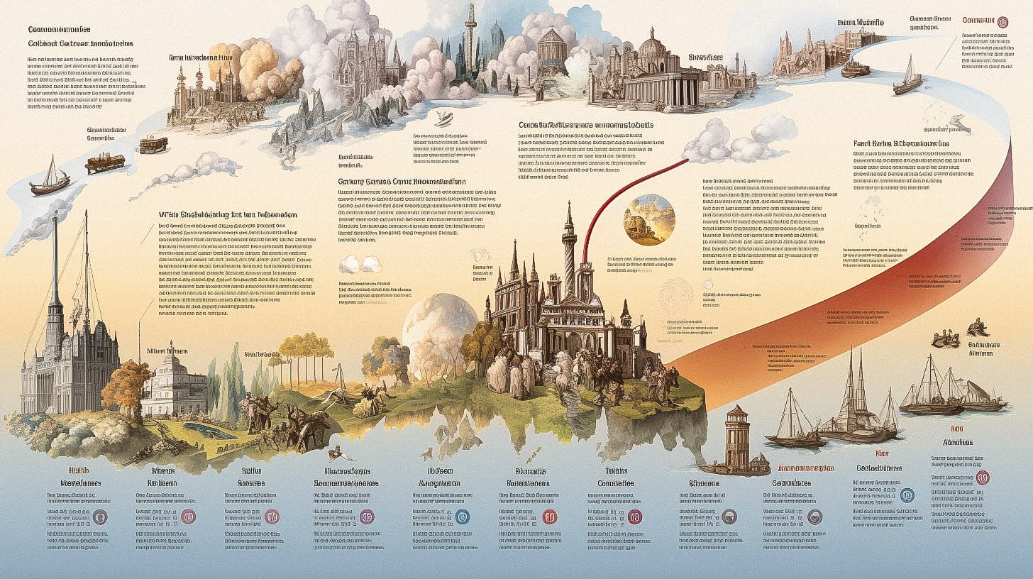 Climate history graph Midjourney style | Andrei Kovalev's Midlibrary